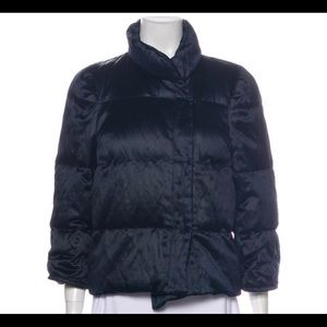 Dries Van Noten blue jacket with opera sleeves, size 6/French 38.